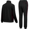 imageLittle Donkey Andy Quick Dry Sweatsuits for Girls Durable Stretch Girls Tracksuit for Outdoor Travel JoggingBlack