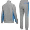 imageLittle Donkey Andy Quick Dry Sweatsuits for Girls Durable Stretch Girls Tracksuit for Outdoor Travel JoggingLight Grey