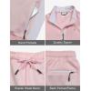 imageLittle Donkey Andy Quick Dry Sweatsuits for Girls Durable Stretch Girls Tracksuit for Outdoor Travel JoggingPink