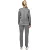 imageLittle Donkey Andy Quick Dry Track Suits for Women Set Stretch Breathable Womens Sweatsuit Outfits Durable Lounge SetLight Grey  Navy