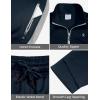 imageLittle Donkey Andy Quick Dry Track Suits for Women Set Stretch Breathable Womens Sweatsuit Outfits Durable Lounge SetNavy