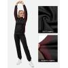 imageLittle Donkey Andy Quick Dry Track Suits for Women Set Stretch Breathable Womens Sweatsuit Outfits Durable Lounge SetRaglanblack