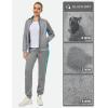 imageLittle Donkey Andy Quick Dry Track Suits for Women Set Stretch Breathable Womens Sweatsuit Outfits Durable Lounge SetRaglanlight Grey  Blue