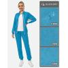 imageLittle Donkey Andy Quick Dry Track Suits for Women Set Stretch Breathable Womens Sweatsuit Outfits Durable Lounge SetRaglansky Blue