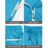 imageLittle Donkey Andy Quick Dry Track Suits for Women Set Stretch Breathable Womens Sweatsuit Outfits Durable Lounge SetRaglansky Blue
