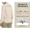 imageLittle Donkey Andy Women Lightweight Running Jacket 2 Pieces Set Full Zip Track Sports Suits for Cycling UV ProtectionKhaki