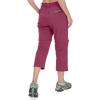 imageLittle Donkey Andy Womens Hiking Zip Off Capri Pants Lightweight Quick Dry UPF 50 Convertible Shorts with 4 PocketsCapris Burgundy