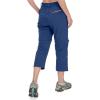 imageLittle Donkey Andy Womens Hiking Zip Off Capri Pants Lightweight Quick Dry UPF 50 Convertible Shorts with 4 PocketsCapris Dark Blue