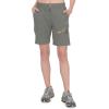 imageLittle Donkey Andy Womens Hiking Zip Off Capri Pants Lightweight Quick Dry UPF 50 Convertible Shorts with 4 PocketsCapris Silver Sage