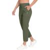 imageLittle Donkey Andy Womens Lightweight Capri Pants Stretch Quick Dry Golf Pants Elastic Waist with Drawstring for HikingMayfly