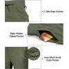 imageLittle Donkey Andy Womens Lightweight Capri Pants Stretch Quick Dry Golf Pants Elastic Waist with Drawstring for HikingMayfly