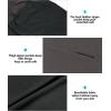 imageLittle Donkey Andy Womens Quick Dry Capri 34 Hiking Lightweight Stretch WaterResistant Pants Golf CasualGrey