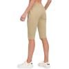 imageLittle Donkey Andy Womens Quick Dry Cool Capri Pants with Stretch Drawstring Summer Hiking Running ShortsAcaprisbkhaki
