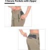 imageLittle Donkey Andy Womens Quick Dry Water Repellent 34 Pants Capri Shorts Lightweight UPF 50 Cool Hiking Travel4 Khaki