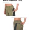 imageLittle Donkey Andy Womens Quick Dry Water Repellent Outdoor Pants Lightweight UPF 50 Cool Hiking TravelKhaki