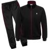 imageLittle Donkey Andy Boys Quick Dry Tracksuits Stretch Durable Sweet Suit for Boys Breathable Boys ActivewearBlack