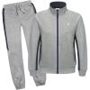 imageLittle Donkey Andy Boys Quick Dry Tracksuits Stretch Durable Sweet Suit for Boys Breathable Boys ActivewearLight Grey