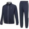 imageLittle Donkey Andy Quick Dry Mens Track Suits 2 Piece Set Stretch Durable Jogging Suit for Men Breathable SweatsuitsRaglannavy