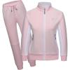 imageLittle Donkey Andy Quick Dry Sweatsuits for Girls Durable Stretch Girls Tracksuit for Outdoor Travel JoggingPink