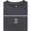 imageLittle Donkey Andy Mens Thermal Underwear Set Performance Base Layer Wicking Active Long Johns Top ampamp Bottom with Fly1 Black