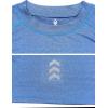 imageLittle Donkey Andy Mens Thermal Underwear Set Performance Base Layer Wicking Active Long Johns Top ampamp Bottom with Fly4 Blue