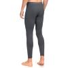 imageLittle Donkey Andy Mens Thermal Underwear Set Performance Base Layer Wicking Active Long Johns Top ampamp Bottom with Fly6 2 Pack of Bottom BlackGray