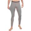 imageLittle Donkey Andy Mens Thermal Underwear Set Performance Base Layer Wicking Active Long Johns Top ampamp Bottom with Fly6 2 Pack of Bottom BlackGray