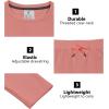 imageLittle Donkey Andy Womens Fleece Lined Thermals Underwear Set Base Layer Long Johns Cold Weather Top BottomPink