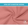imageLittle Donkey Andy Womens Fleece Lined Thermals Underwear Set Base Layer Long Johns Cold Weather Top BottomPink