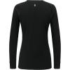 imageLittle Donkey Andy Womens Wool Base LayerLightweight Thermal Underwear Tops Winter Long Sleeve Shirts Quick Dry WickingTops Black