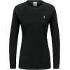 imageLittle Donkey Andy Womens Wool Base LayerLightweight Thermal Underwear Tops Winter Long Sleeve Shirts Quick Dry WickingTops Black