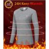 imageLittle Donkey Andy Womens Wool Base LayerLightweight Thermal Underwear Tops Winter Long Sleeve Shirts Quick Dry WickingTops Grey