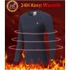 imageLittle Donkey Andy Womens Wool Base LayerLightweight Thermal Underwear Tops Winter Long Sleeve Shirts Quick Dry WickingTops Navy Blue