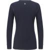 imageLittle Donkey Andy Womens Wool Base LayerLightweight Thermal Underwear Tops Winter Long Sleeve Shirts Quick Dry WickingTops Navy Blue