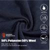 imageLittle Donkey Andy Womens Wool Base LayerLightweight Thermal Underwear Tops Winter Long Sleeve Shirts Quick Dry WickingTops Navy Blue