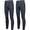 imageLittle Donkey Andy Mens Thermal Underwear Set Performance Base Layer Wicking Active Long Johns Top ampamp Bottom with Fly5 2 Pack of Bottom BlackBlack