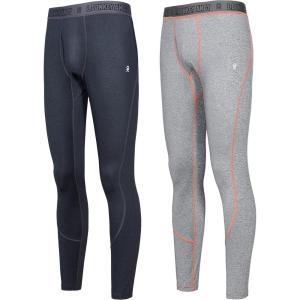 imageLittle Donkey Andy Mens Thermal Underwear Set Performance Base Layer Wicking Active Long Johns Top ampamp Bottom with Fly6 2 Pack of Bottom BlackGray