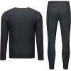 imageLittle Donkey Andy Mens Fleece Lined Thermals Underwear Base Layer Set Long Johns Top Bottom Cold WeatherBlack