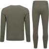 imageLittle Donkey Andy Mens Fleece Lined Thermals Underwear Base Layer Set Long Johns Top Bottom Cold WeatherOlive Green