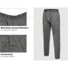 imageLittle Donkey Andy Mens Winter Fleece Pajama Set Warm Long Sleeve Pjs Quarter Zip Sleepwear Lounge Pants With Fly2 Steel Gray