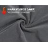 imageLittle Donkey Andy Mens Winter Fleece Pajama Set Warm Long Sleeve Pjs Quarter Zip Sleepwear Lounge Pants With Fly2 Steel Gray