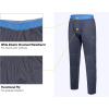 imageLittle Donkey Andy Mens Winter Fleece Pajama Set Warm Long Sleeve Pjs Quarter Zip Sleepwear Lounge Pants With Fly4 Dark Blue