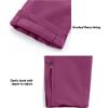 imageLittle Donkey Andy Womens Fleece Lined Waterproof Softshell Pants Hiking Ski Snowboarding PantsApurple