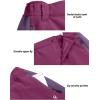 imageLittle Donkey Andy Womens Fleece Lined Waterproof Softshell Pants Hiking Ski Snowboarding PantsApurple