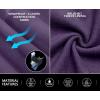 imageLittle Donkey Andy Womens Fleece Lined Waterproof Softshell Pants Hiking Ski Snowboarding PantsDark Purple