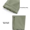 imageLittle Donkey Andy Womens Fleece Lined Waterproof Softshell Pants Hiking Ski Snowboarding PantsSage