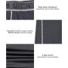 imageLittle Donkey Andy Womens Thermal Underwear Sets Lightweight Warm Base Layers Quick Dry Wicking Top and Bottom for Winter1 Black