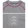 imageLittle Donkey Andy Womens Thermal Underwear Sets Lightweight Warm Base Layers Quick Dry Wicking Top and Bottom for Winter2 Gray
