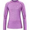 imageLittle Donkey Andy Womens Thermal Underwear Sets Lightweight Warm Base Layers Quick Dry Wicking Top and Bottom for Winter7 Purple