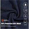 imageLittle Donkey Andy Womens Wool Base LayerThermal Underwear Bottoms Winter Long Johns PantsQuick Dry WickingNavy Blue